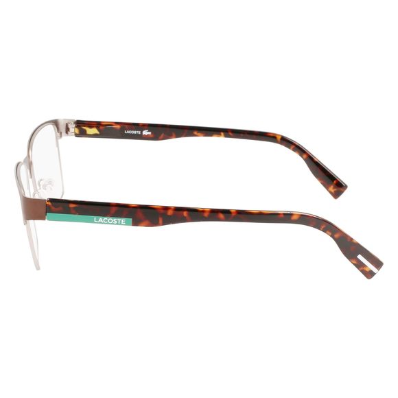 New Lacoste L-2286 201 Matte Brown Eyeglasses 55/17/145